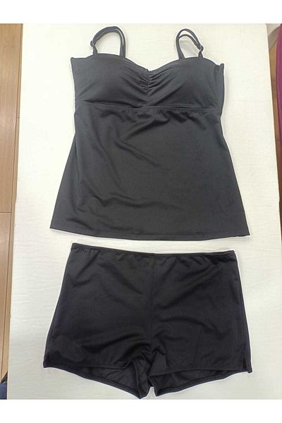 Kom SOLID COLOR TANKINI SWIMSUIT