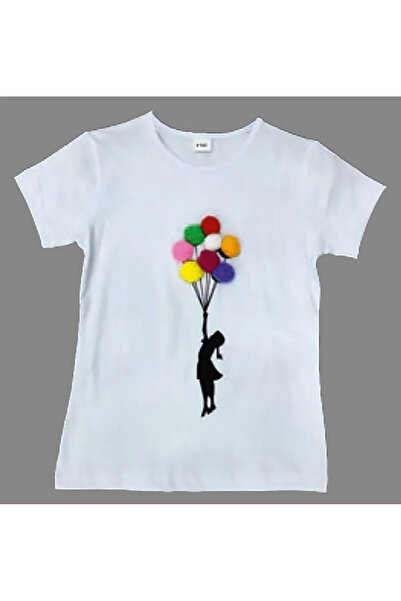 FATELLA Κοριτσίστικο κοντομάνικο μπλουζάκι με σχέδιο για παράσταση 23 Απριλίο...