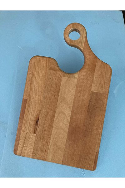 ÇEFTWOOD Nile Natural Beech Wood, Solid Cutting Board