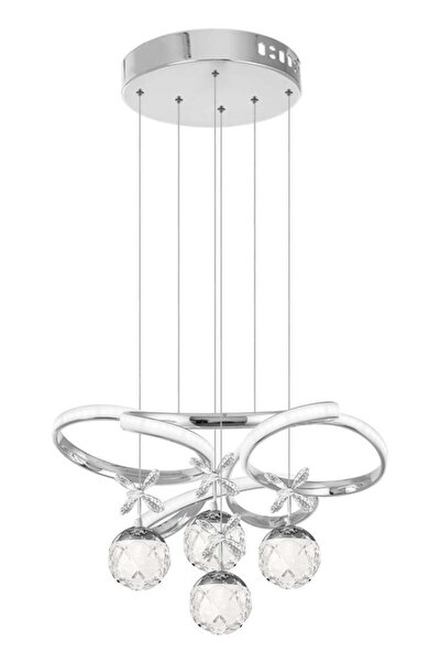 Eray Aydınlatma 9225-40 KR 4 Toplu Krom Led Avize