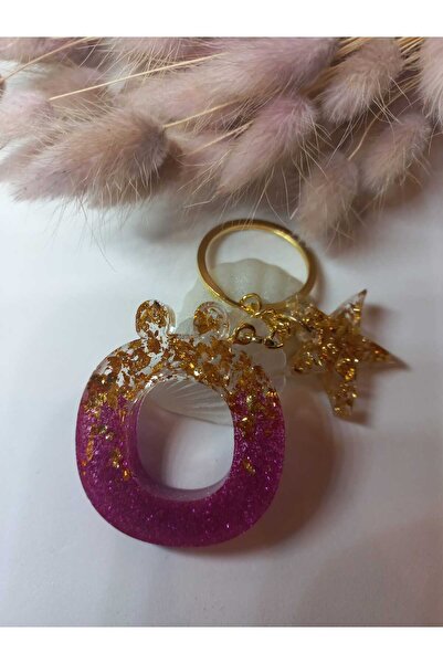 demirbasavm سلسلة مفاتيح إيبوكسي مصنوعة يدويًا