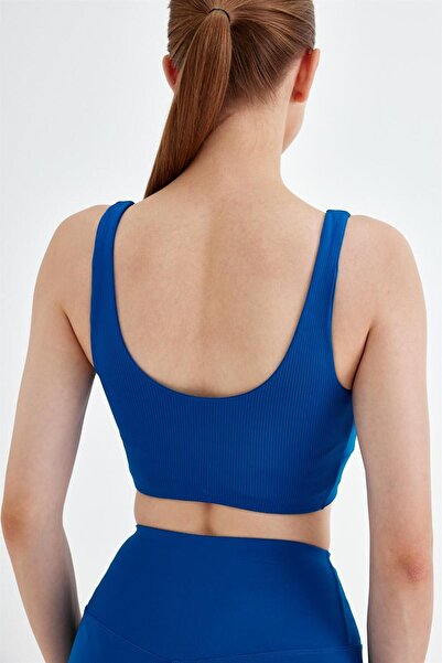 GRAB Women's Blue Sports Bra