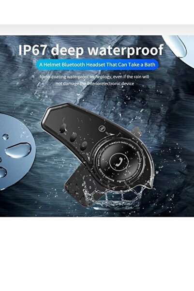 Dynego Bt35 Intercom Motor Kurye Kask Kulaklık Bluetooth Motosiklet Kulaklık Bluetooth