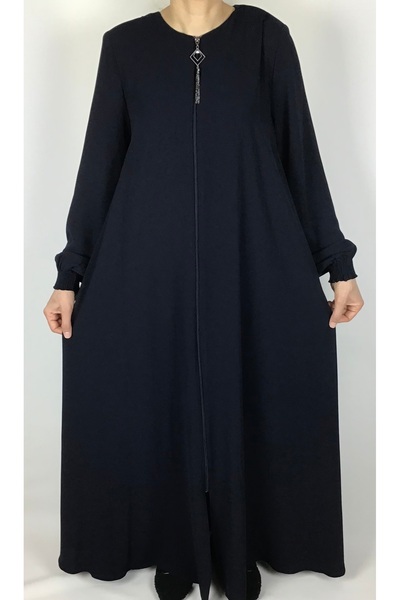 ECE GİYİM نموذج Mevlan Ferace مع سحاب وجيب