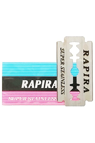 emeey Yaprak jilet 4 adet rapira Rus jileti sakal tıraş bıçağı