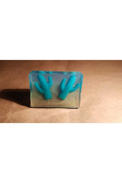 SOO SOAP هدية مزخرفة من صابون الصبار