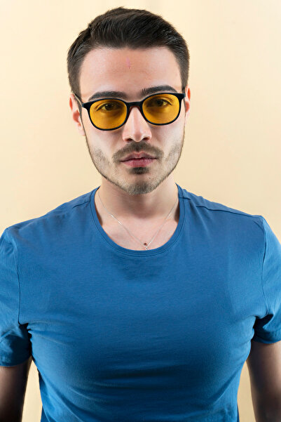 LUNOX Matte Black Antifar Polarized Driver's Glasses