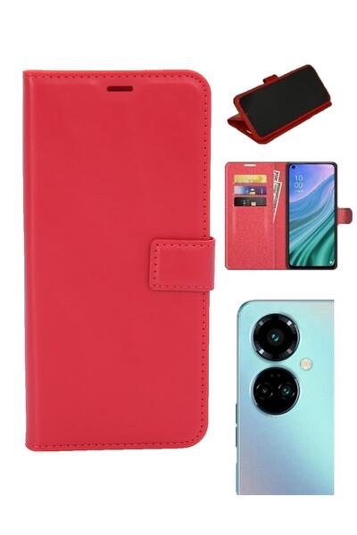 TECNO Camon 19 Pro Kamera Korumalı Cüzdanlı Ve Kapaklı Kılıf