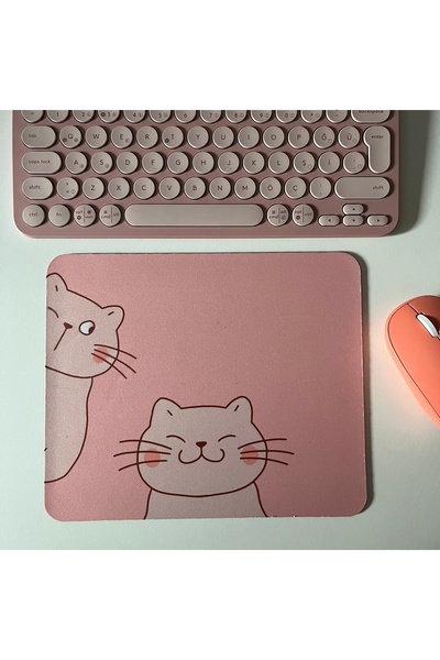 Duxy Sevimli Mouse Pad, 21x17 cm, Kaymaz Taban, Ev, Ofis ve Oyun için Rahat v...