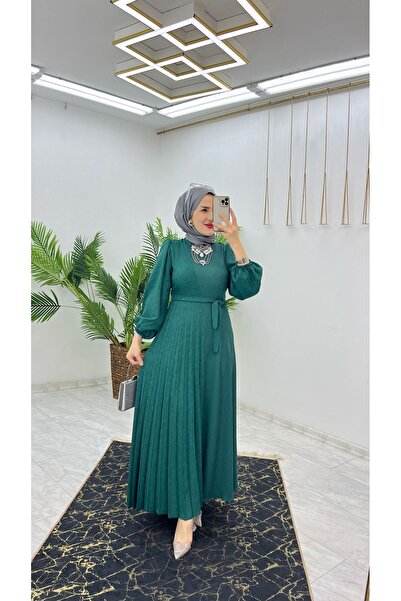 FIRSTESLEM فستان من الكتان أيروبين وثنيات ملفوفة