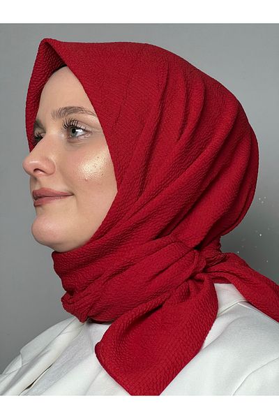 m moon scarf Eșarfă Mio Cazz Roșu - Textura specială respirabilă - Nu transpiră și nu greutate - Cusături italiene - Practic
