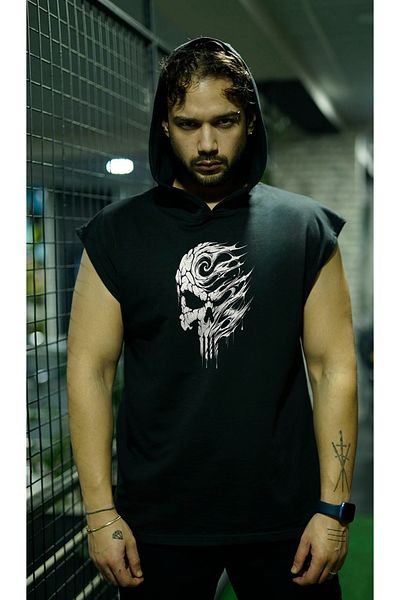 Oxlade Punisher On Stage® Sports Tank Top Gym Hooded Fitness Tank Top®