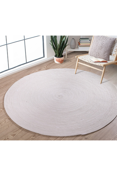 Klappe Design Jüt Hasır Oval Halı