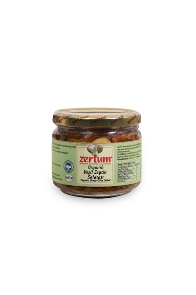 Zertum Organik Yeşil Zeytin Salatası