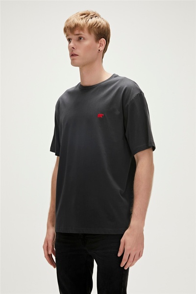 Bad Bear Daydream Oversize T-shirt Anthracite Basic Men's T-Shirt