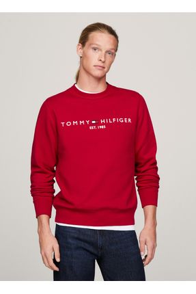 Tommy Hilfiger Bisiklet Yaka K rm z Erkek Sweatsh rt Mw0mw11596 Fiyat Yorumlar Trendyol