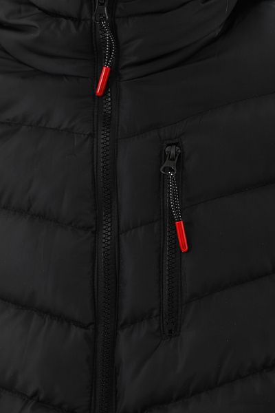 ROBA KIDS Boys' Water and Windproof, Inner Fleece, Hooded, Pocketed, Winter, Inflatable Jacket & Coat RB-700