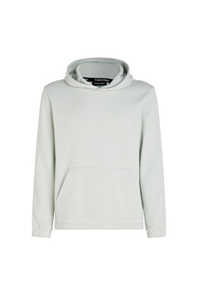Calvin Klein Gri Erkek Kapüşon Yaka Sweatshirt 00gms3w303gn9 Pw - Sweat Hoodıe