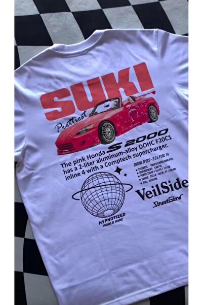 Touz Moda Μπλουζάκι με στάμπα Honda&nissan (μονό Αποστολή Επιλέξτε χρώμα)