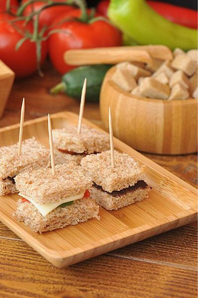 Bambum Verdure 4 Piece Multi-Purpose Snack Bowl Btve1