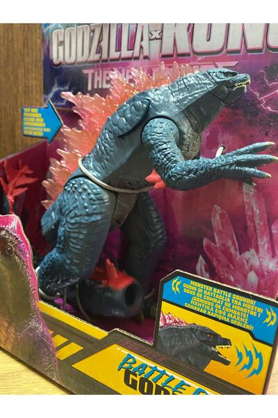scntoys Godzilla ve Kong Dev Aksiyon 18 cm Figür Godzilla 35750 oyuncak GODZİLLA FİGÜR AĞZI OYNAR ÖZEL FİGÜR