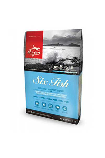 Orijen Six Fish Tahılsız Balık Yavru Ve Yetişkin Köpek Maması 11,4 Kg