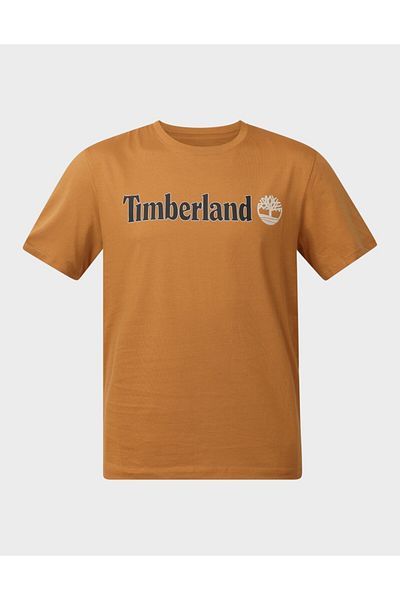 Timberland Tricou cu mânecă scurtă cu tăietură liniară cu detaliu logo