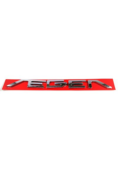 Behin Dizayn FIAT Egea Bagaj Yazısı Kromaj 2015 Sonrası 185mm-15mm 51984548
