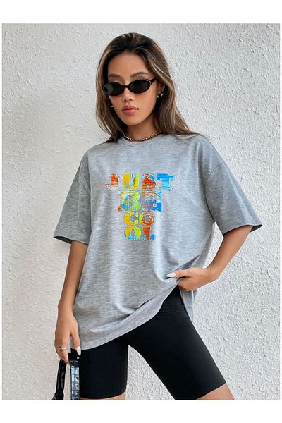 Medinenur Unisex Just Be Cool - Τυπωμένο T-Shirt