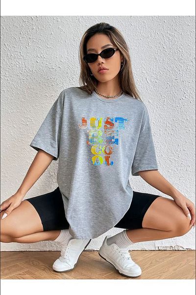Medinenur Unisex Just Be Cool - Τυπωμένο T-Shirt