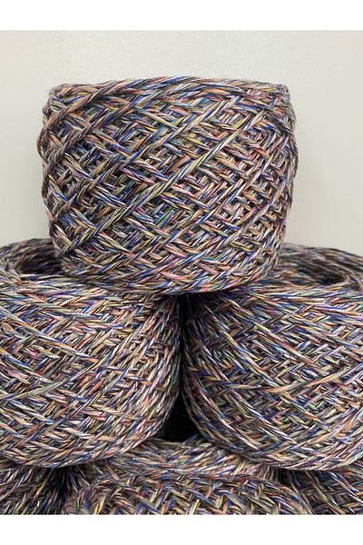 göçer Plasa vizuala multi bumbac multicolor cu sclipici 700 gr