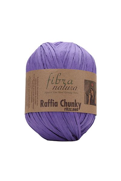 Fibra Natura Raffia Chunky 114-08 Μοβ