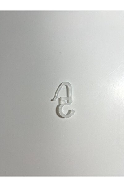 Üçbey Clip pentru perdea cu inel rustic (40 bucăți) Clip transparent