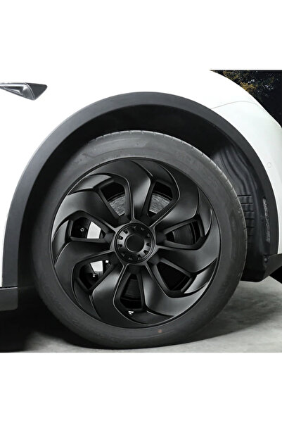 Gigastore TESLA MODEL Y 19’’  Uyumlu MAT SİYAH BIG BLADE JANT KAPAKLARI