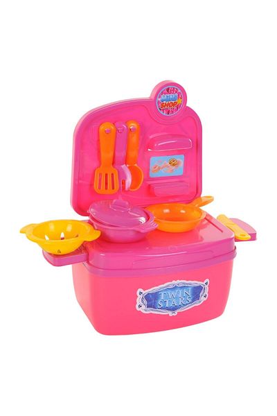 hak-iş oyuncak مجموعة مطبخ Minishop المعبأة