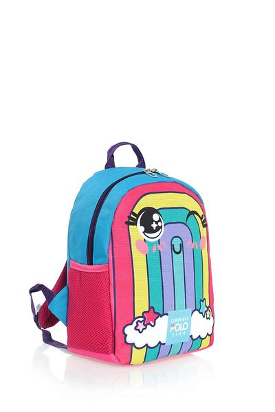 Cambridge Polo Club - Rainbow Kindergarten Bag, Pink
