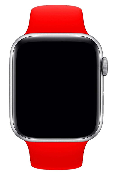 mimtec Apple Watch 4 5 6 7 8 9 10 Se 44 45 46 49mm Kordon Kayış 3 Adet Bileklik Klasik Kaliteli Silikon