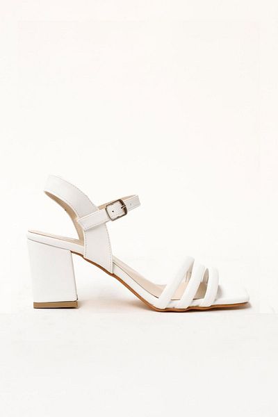 Gate29 Women's Strappy Heels Sandals Luis Gate Shoes-white