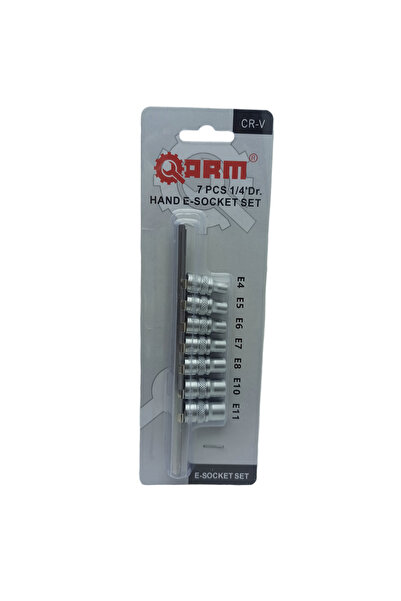 Arm 7 Pc E Socket Set Small