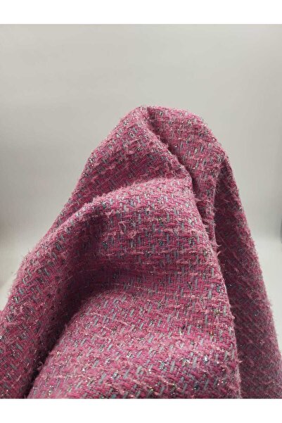 Bursa Kumaş Simli Şanel Kumaş