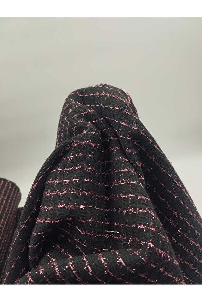 Bursa Kumaş Simli Şanel Kumaş