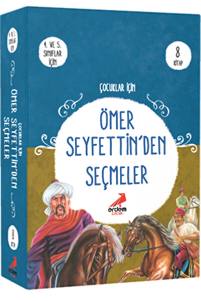 Erdem Çocuk Çocuklar İçin Ömer Seyfettin'den Seçmeler (8 Kitap Takım) / Erdem...
