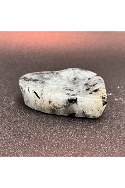 YILDIZ DOĞAL TAŞ Rutilli Kuvars Doğal Taş Kalpli Biblo-Kase-Sabunluk