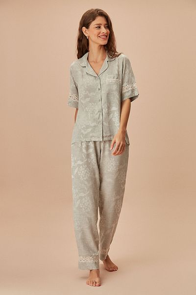 SUWEN Set pijama Diana masculina