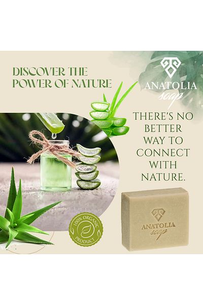 Anatolia Soap Aloe Vera Soap Moisturizer