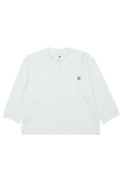 Jrmori Basic Sweatshirt with Snap Shoulder