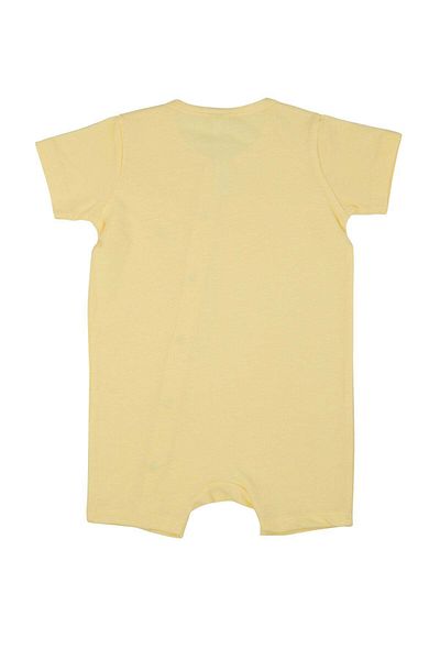 Jrmori Basic Short Jumpsuit with Snap Fasteners