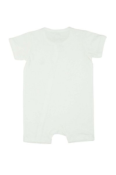 Jrmori Basic Short Jumpsuit with Snap Fasteners