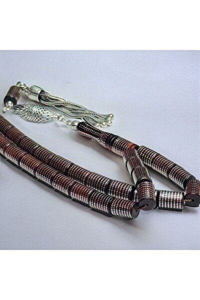 HicazTesbihcilik Gümüş İşlemeli Kuka Tesbih Hcz - Model KLY