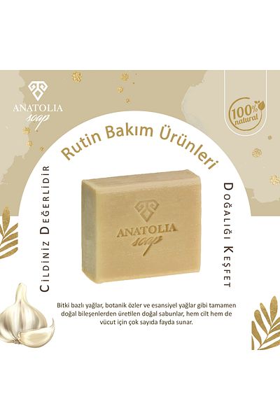 Anatolia Soap Garlic Soap Reduces Hair Loss